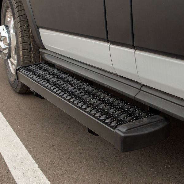 Grip Step 7" x 36", 100" Black Aluminum Running Boards Ram ProMaster